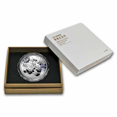 Panda (2025) - 150 g - silver proof samlarmynt