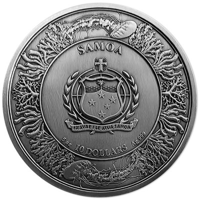 Atlantis - 5 Oz - Silver samlarmynt