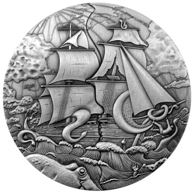 Atlantis - 5 Oz - Silver samlarmynt