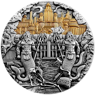 Atlantis - 5 Oz - Silver samlarmynt