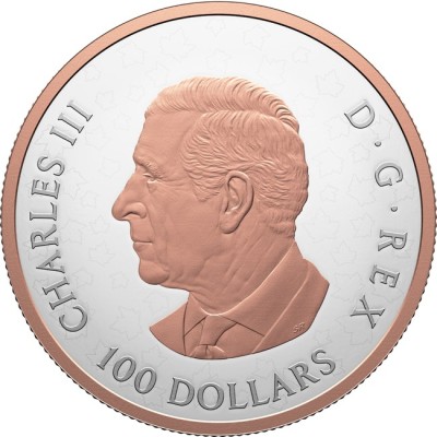 Glänsande lönnlöv - 10 Oz - Silver Samlarmynt (leverans 12.6.2025)