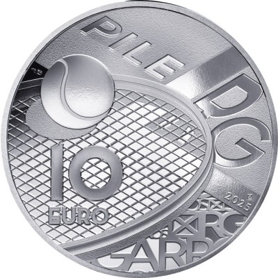 100 år av Roland Garros - 22g - Samlarmynt i silver