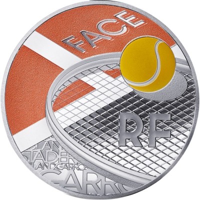 100 år av Roland Garros - 22g - Samlarmynt i silver