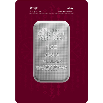 Norse Gods - Thor - 1 Oz - silver investeringsblock (leverans 1.7.2025)