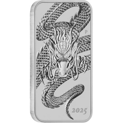 Drake Rektangulär (2025) - 1 Oz - Silverinvesteringsmynt