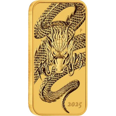 Drake Rektangulär (2025) - 1 Oz - Guldmynt