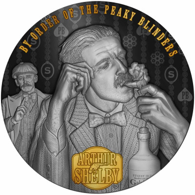 Peaky Blinders - Arthur Shelby - 2 Oz - Silver Samlarmynt
