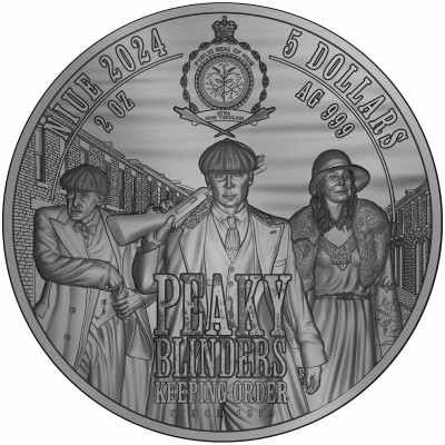Peaky Blinders - Arthur Shelby - 2 Oz - Silver Samlarmynt