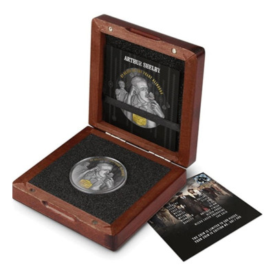 Peaky Blinders - Arthur Shelby - 2 Oz - Silver Samlarmynt