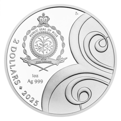 Quatrefoil (2025) - 1 Oz - Silver Samlarmynt (leverans 10.7.2025)