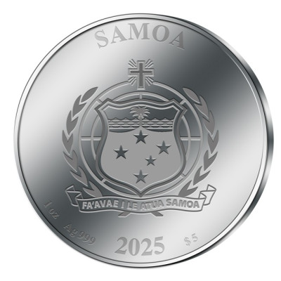 In memoriam - Påve Franciskus - 1 Oz - silver samlarmynt
