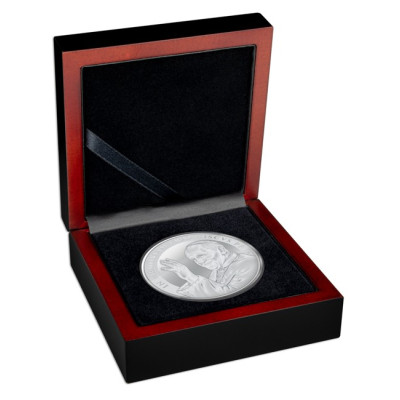 In memoriam - Påve Franciskus - 1 Oz - silver samlarmynt