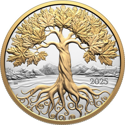 Livets träd - 5 Oz - Silver Proof samlarmynt