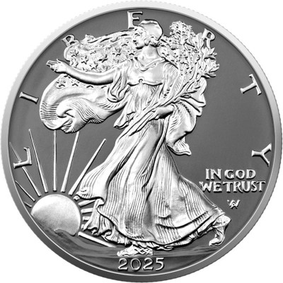 American Eagle, Silverring - 1 Oz - Silver Samlarmynt