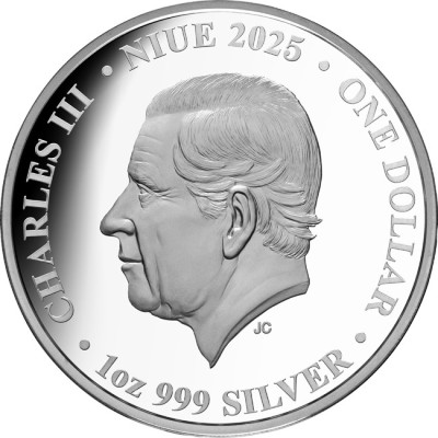 Kung Karl III. och drottning Elizabeth II. - 1 Oz - Silver Proof samlarmynt (leverans 20.7.2025)