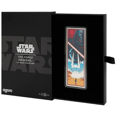 Star Wars: The Force Awakens - 3 Oz Silver Samlarmynt