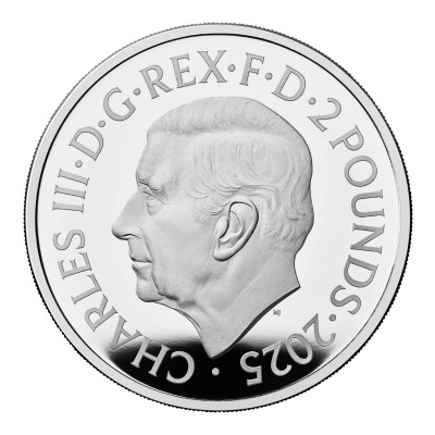 Iron Maiden - R.I.P Eddie - 1 Oz - Silver Samlarmynt (leverans 28.8.2025)
