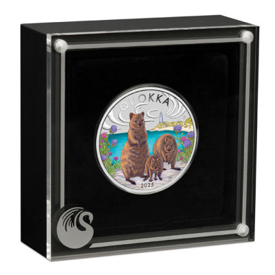 Australisk Quokka (2025) - 1 Oz - Silver Samlarmynt