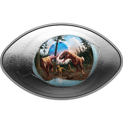 Dinosaurieöga (2025) - 1 Oz - Silver Samlarmynt