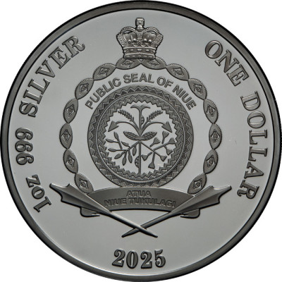 Alien Abduction (2025) - 1 Oz - Silver Samlarmynt