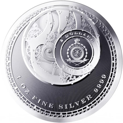 Chronos (2025) - 1 Oz - Silver  investering (leverans 18.9.2025.)