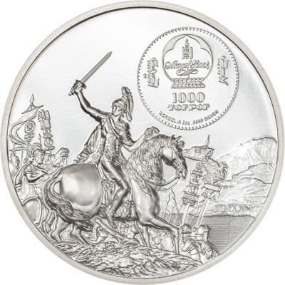 Brutus vs. Caesar (2025) - 2 Oz - Silver Proof Samlarmynt (leverans 5.10.2025)