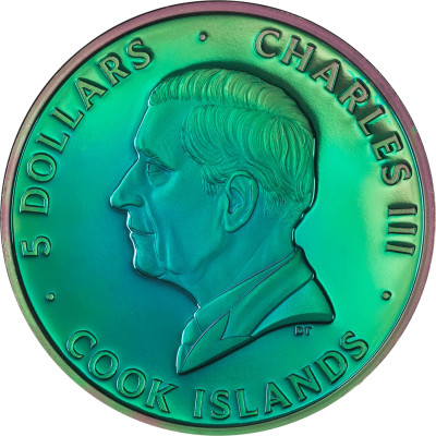 Påfågel (2025) – 1 oz – silvermynt för samlare (leverans 5 oktober 2025)