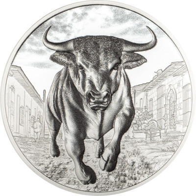Sju dödssynder - Vrede (2025) - 1 Oz - Silver Proof Samlarmynt (Leverans 5.10.2025)