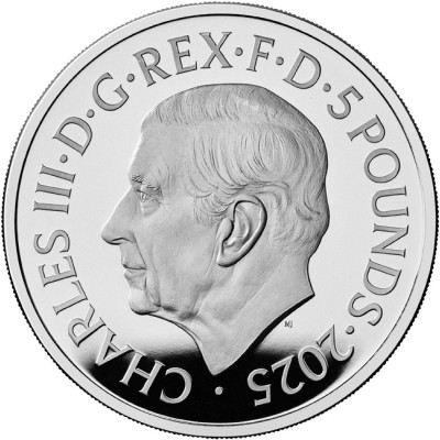 Prinsessan Annas jubileum (2025) - 28g - samlarmynt i silver