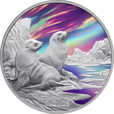 Pärlemormoln - 1 Oz Silver Proof samlarmynt