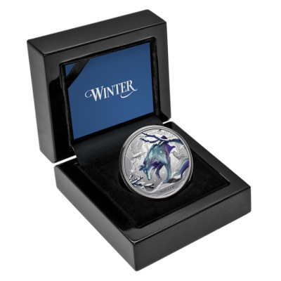 Vintervarg (2025) - 1 Oz - Silver Samlarmynt