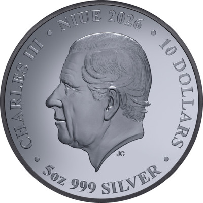 Trippel Lunar Horse (2026) -5 Oz silver proof samlarmynt