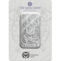 Nordiska gudar - Oden - 1 Oz - silver investeringsblock