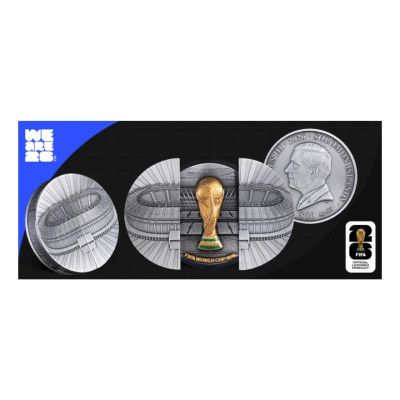 Stadium - 5 Oz - Silver samlarmynt (leverans 23.10.2025)