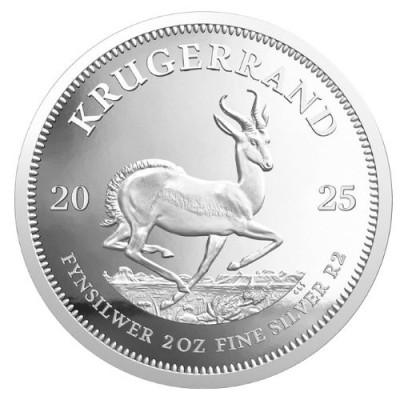 Krugerrand (2025) - 2 Oz - silver proof samlarmynt