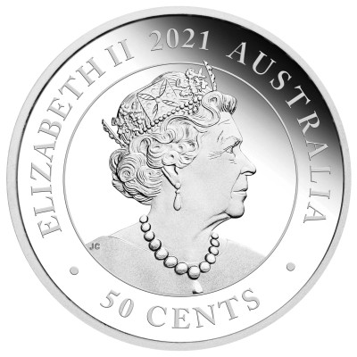 Baby Kangaroo (2021) - 1/2 Oz - Silver Samlarmynt
