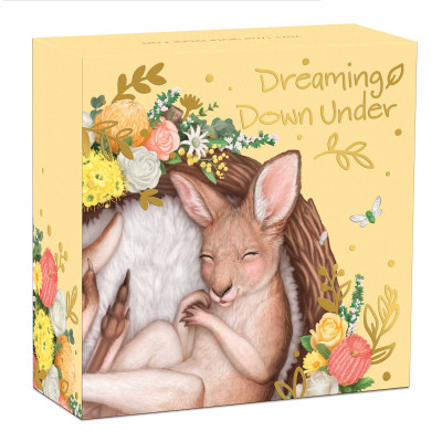 Baby Kangaroo (2021) - 1/2 Oz - Silver Samlarmynt