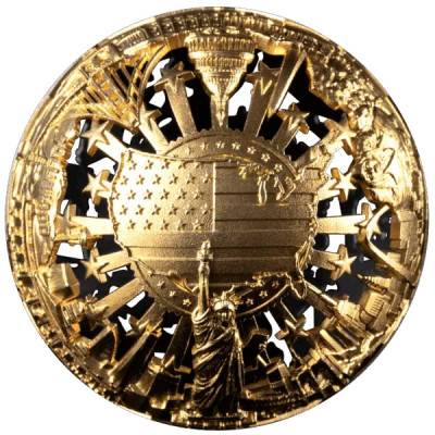 Revolution & Frihet - 2 Oz - Silver Samlarmynt (leverans 20.11.2025)