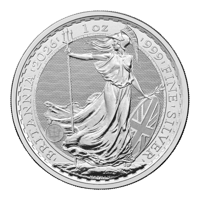 Britannia (2026) - 1 Oz - Silverinvesteringsmynt
