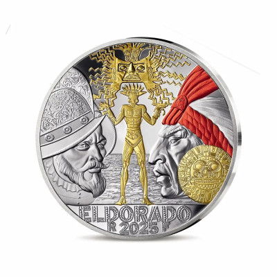 El Dorado - 22,2g - Samlarmynt i silver