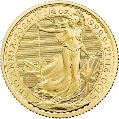 Britannia (2026) - 1/4 Oz - Guldmynt