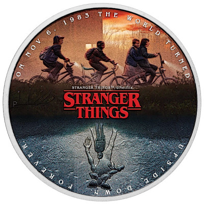 Stranger Things (2026) - 1 Oz Silver Samlarmynt