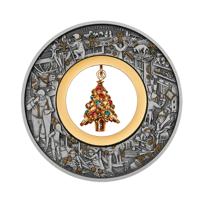 Santa´s Workshop  (2025) - 2 Oz - Silver Collector Coin