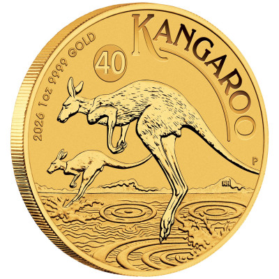 Australisk känguru (2026) - 1 Oz - Guldmynt