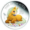 Lunar Baby Horse - 1/2 Oz Silver Proof Samlarmynt