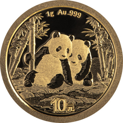 Panda (2026) - 1g - investeringsguldmynt