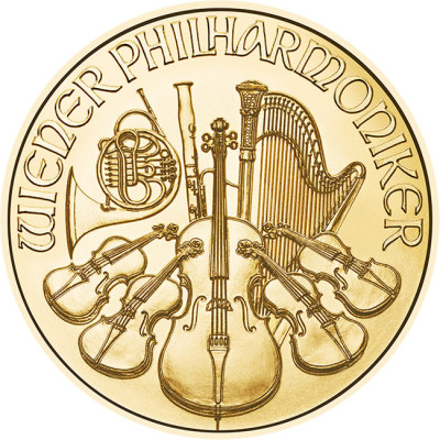 Wiener Philharmoniker (2026) - 1/4 Oz - guldinvesteringsmynt