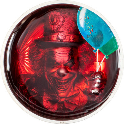 Coulrophobia (2026) - 2 Oz Silver Proof Samlarmynt