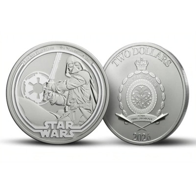 Stars Wars Darth Vader (2026) - 1 Oz - Silver Investeringsmynt