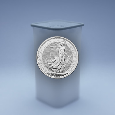 Britannia 1 Oz tub, diameter 38,61 mm - tom